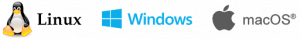 logo Linux Windows et Mac