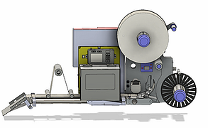 représentation d'une étiqueteuse industrielle