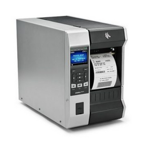Imprimante étiquettes Zebra ZT600 vue de coté